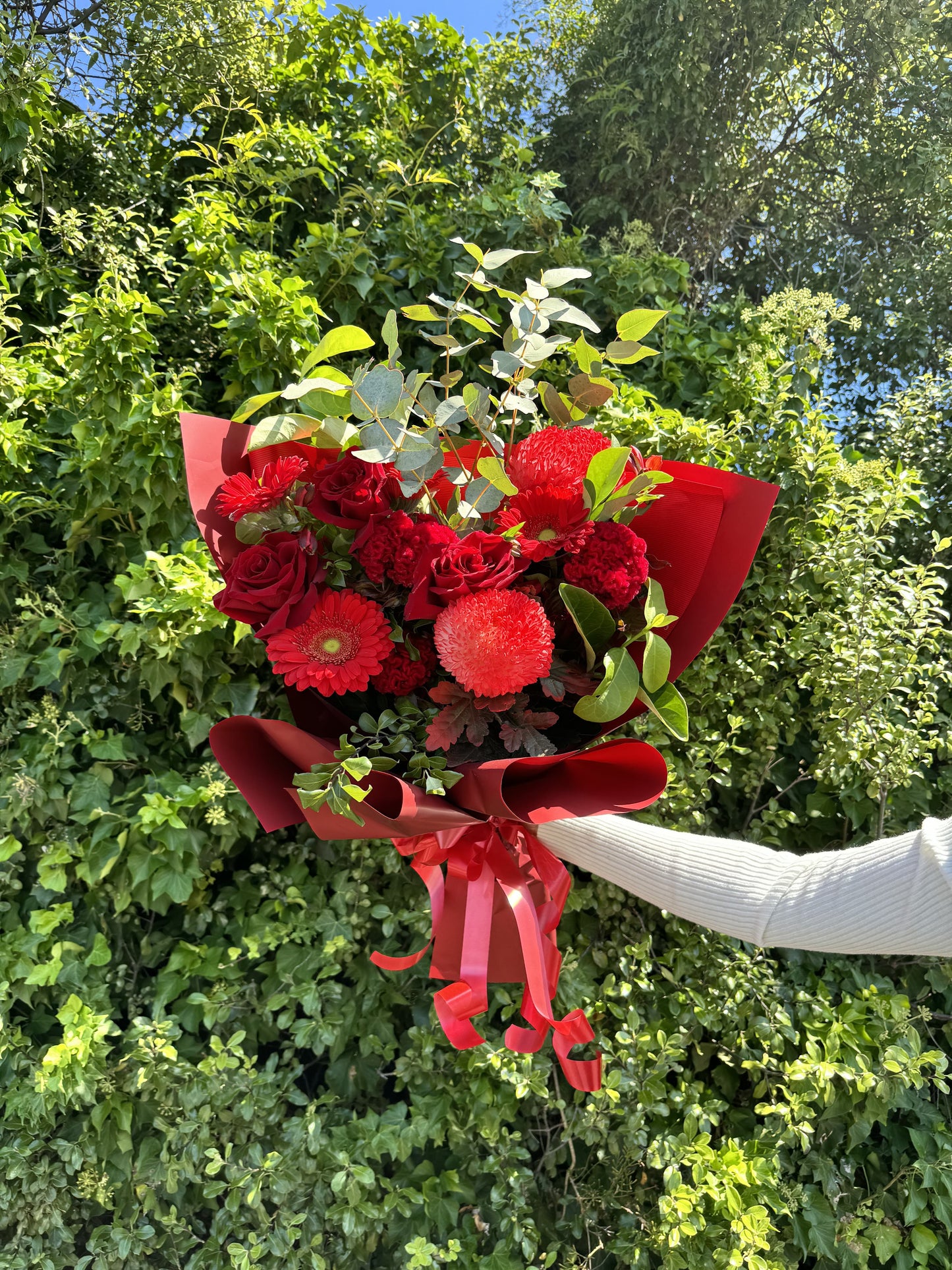 Ruby Red Bouquet