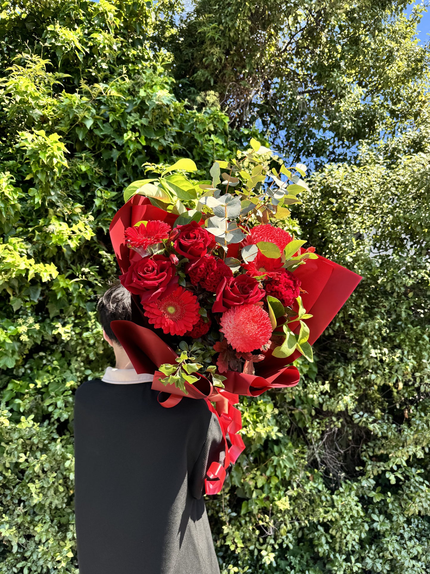 Ruby Red Bouquet