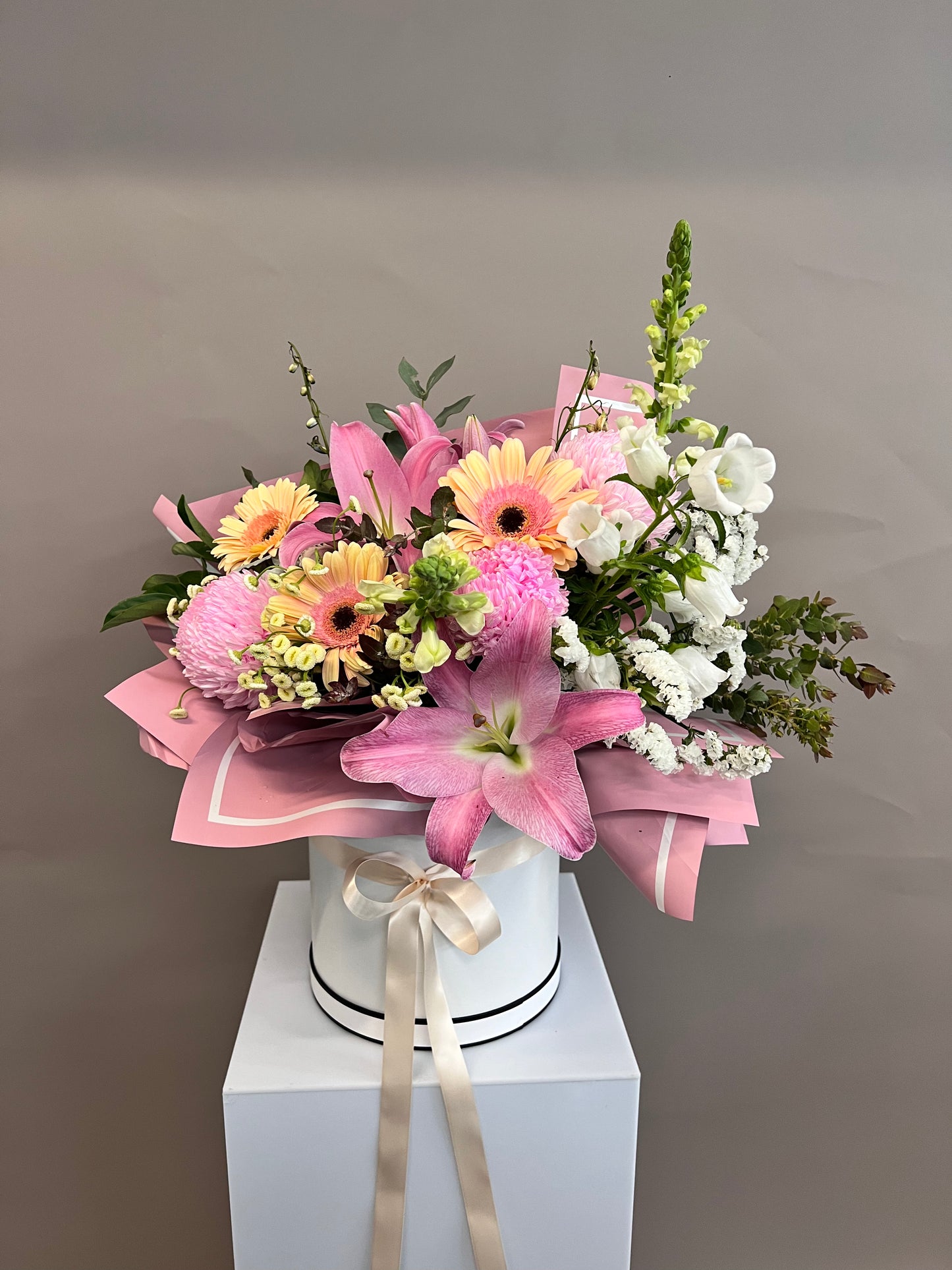 Perfect Pastels in a Hat Box