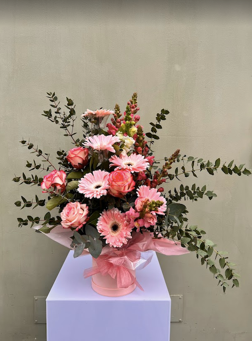 Pretty in Pink Hat Box